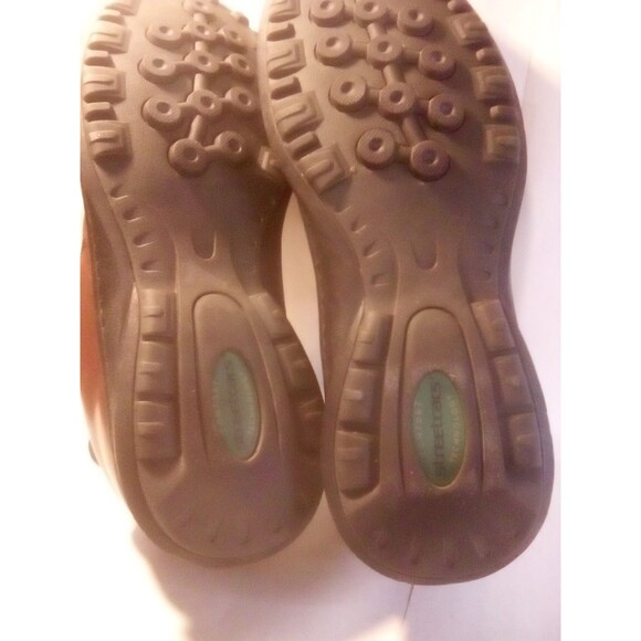 NICE Sz  9 1/2 Streetcars Men's Brown Leather Shoes Casual Oxfords Lace Up - Picture 5 of 6